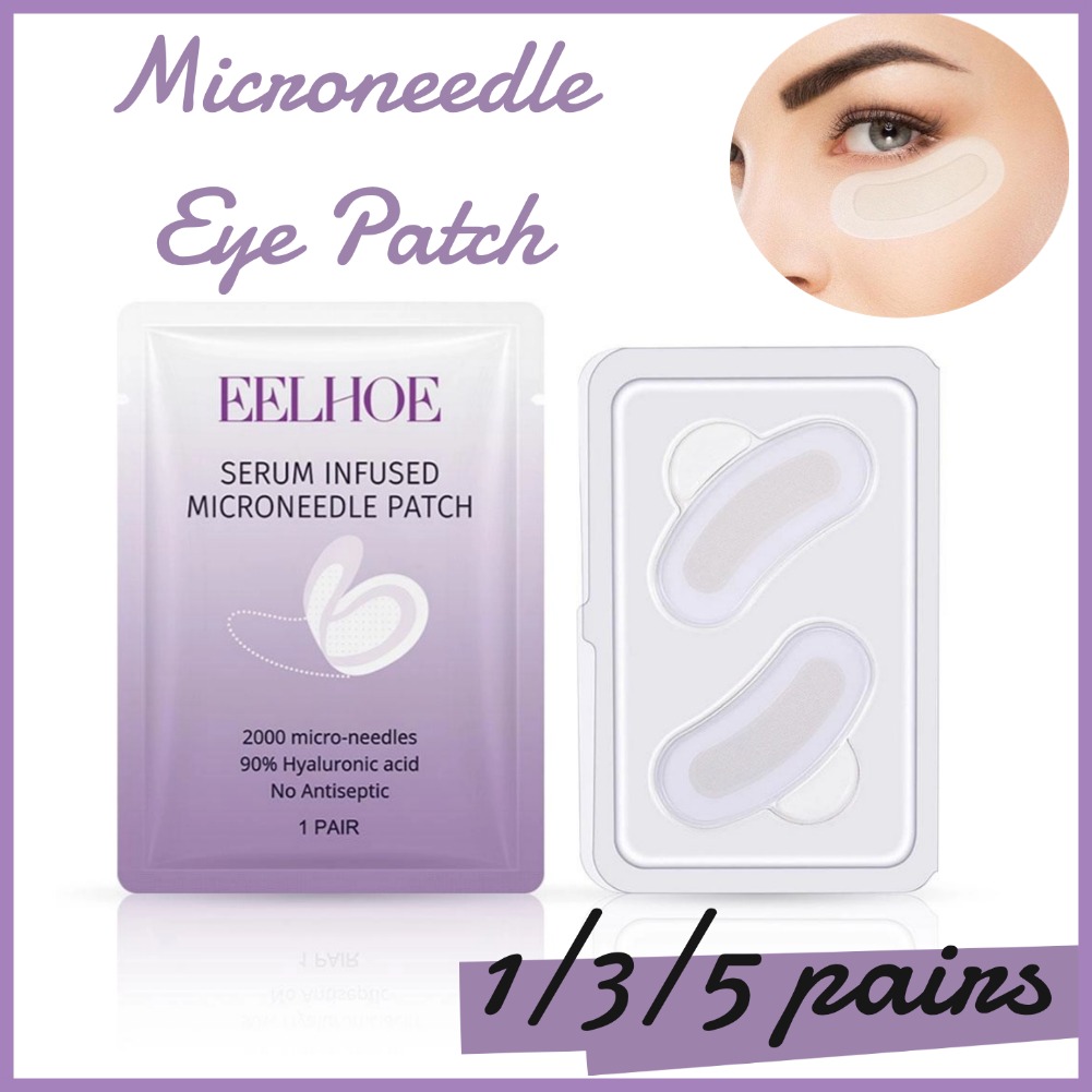 Collagen Sheet Mask - Collagen Microneedle Eye Patch Hyaluronic Acid