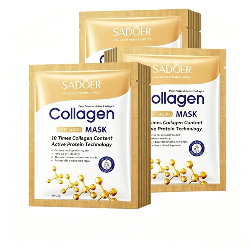 5/10/20/30pcs Korean Collagen  - Collagen Sheet Mask review and price