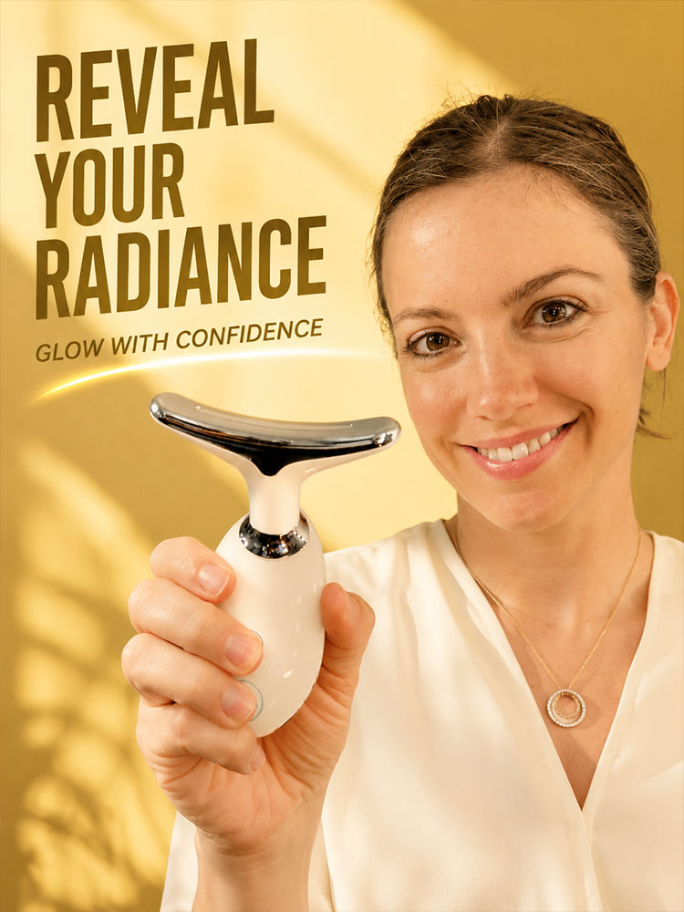 Face Neck Lifting Massager EMS - Skincare Routine review and price