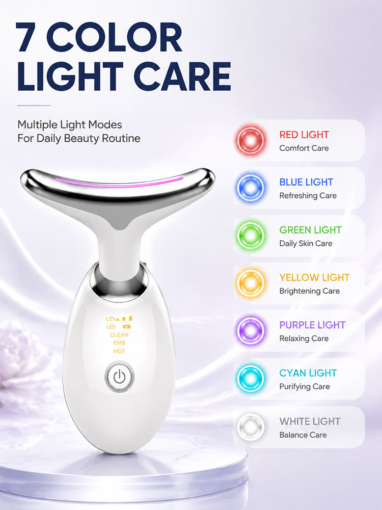 Face Neck Lifting Massager EMS - Skincare Routine review and price