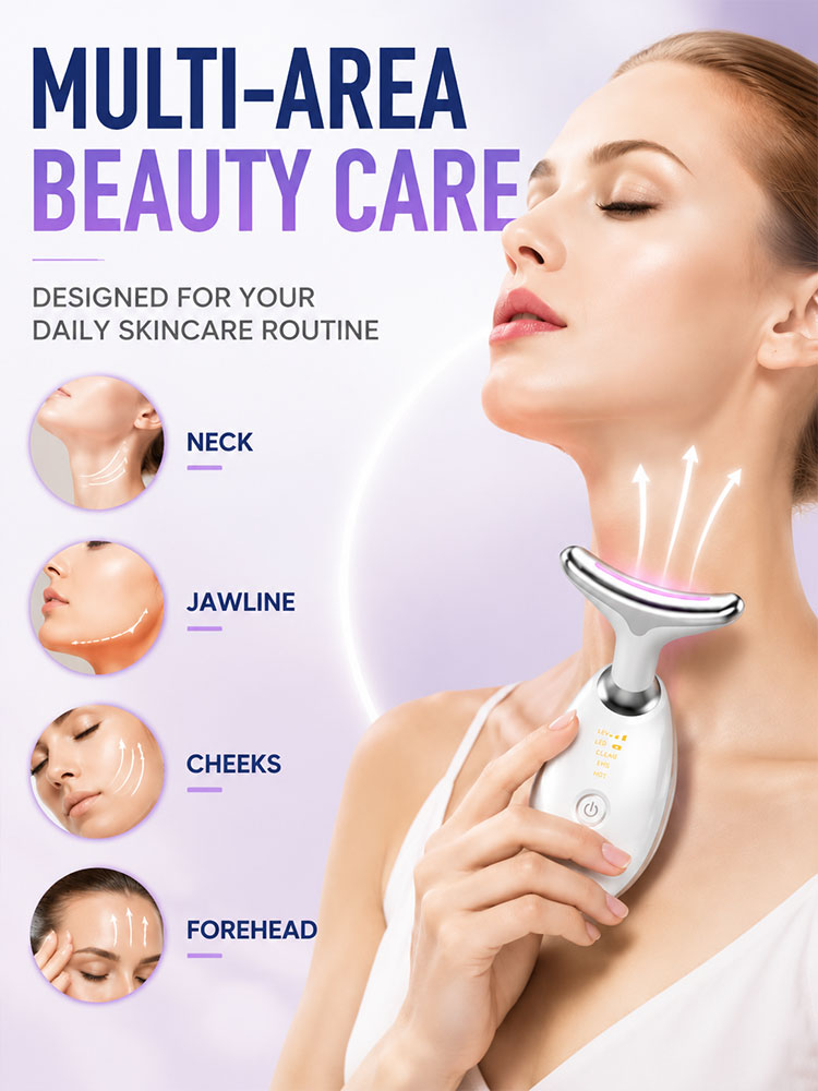 Face Neck Lifting Massager EMS - Skincare Routine review and price