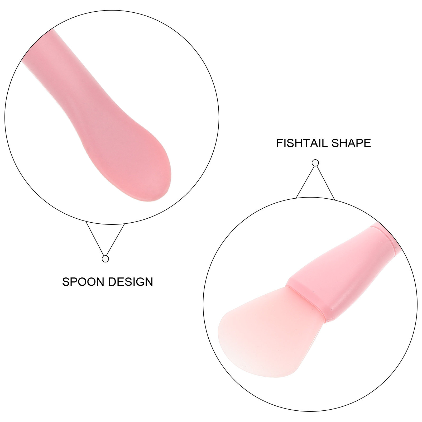 Fish Tail Silicone Mask Brush  - Skincare Routine review and price
