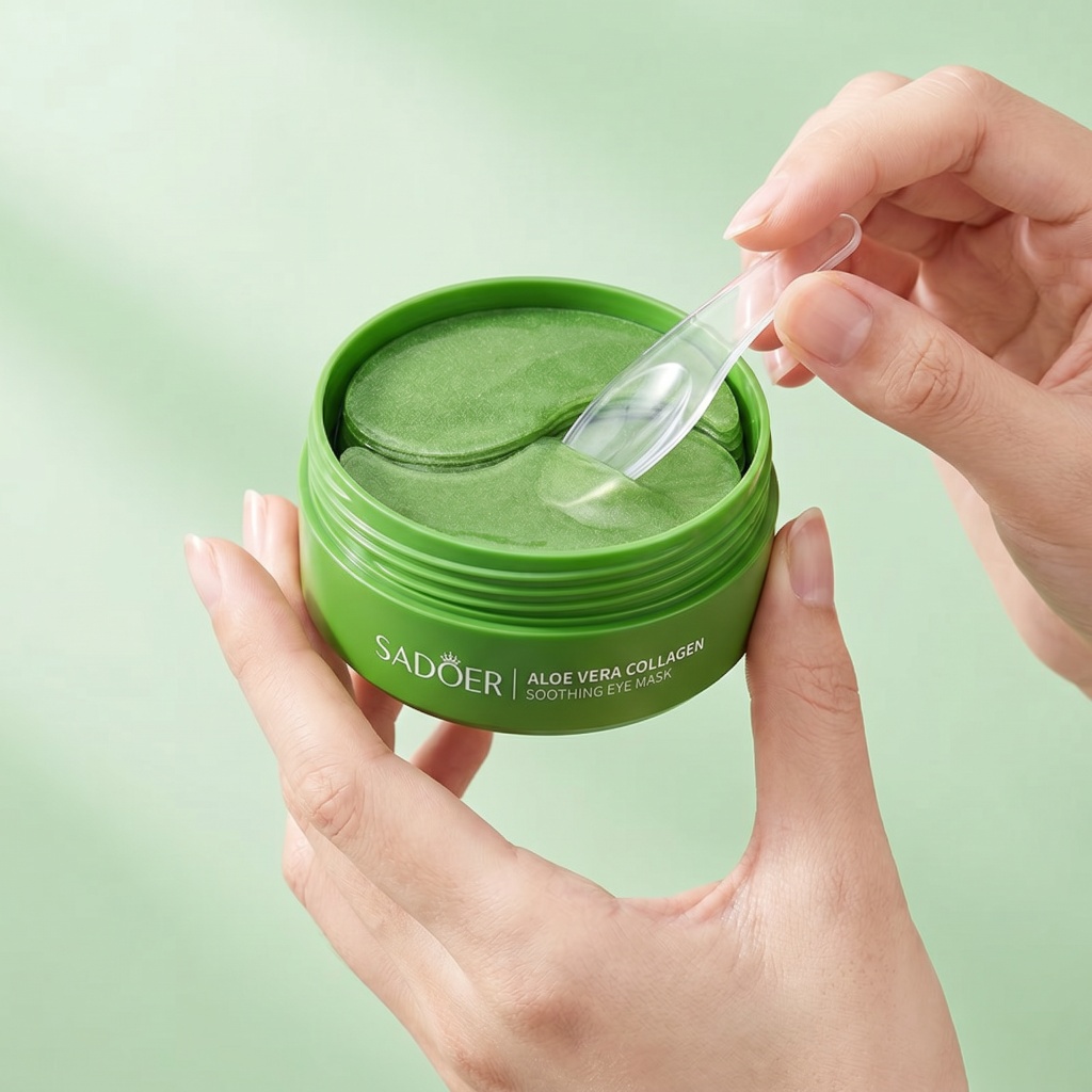 60pcs Aloe Vera Collagen Eye M - Collagen Sheet Mask review and price