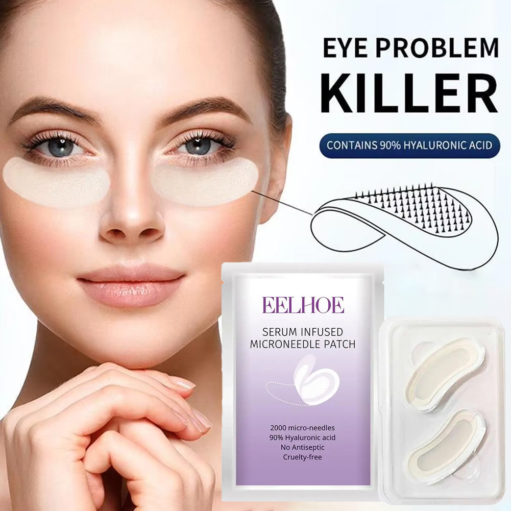 1 Pair Micro-needle Eye Patch  - Collagen Sheet Mask review and price