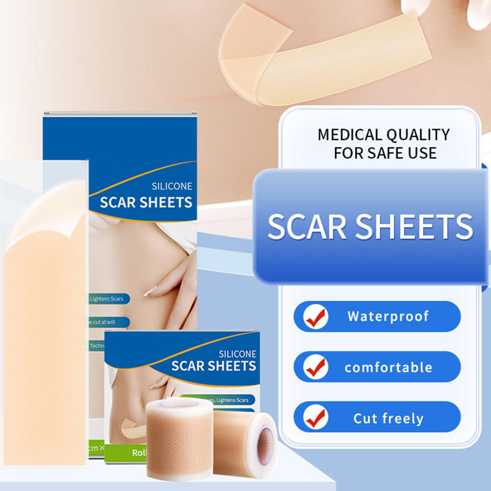 1 Roll Silicone Scar Sheets 4c - Collagen Sheet Mask review and price